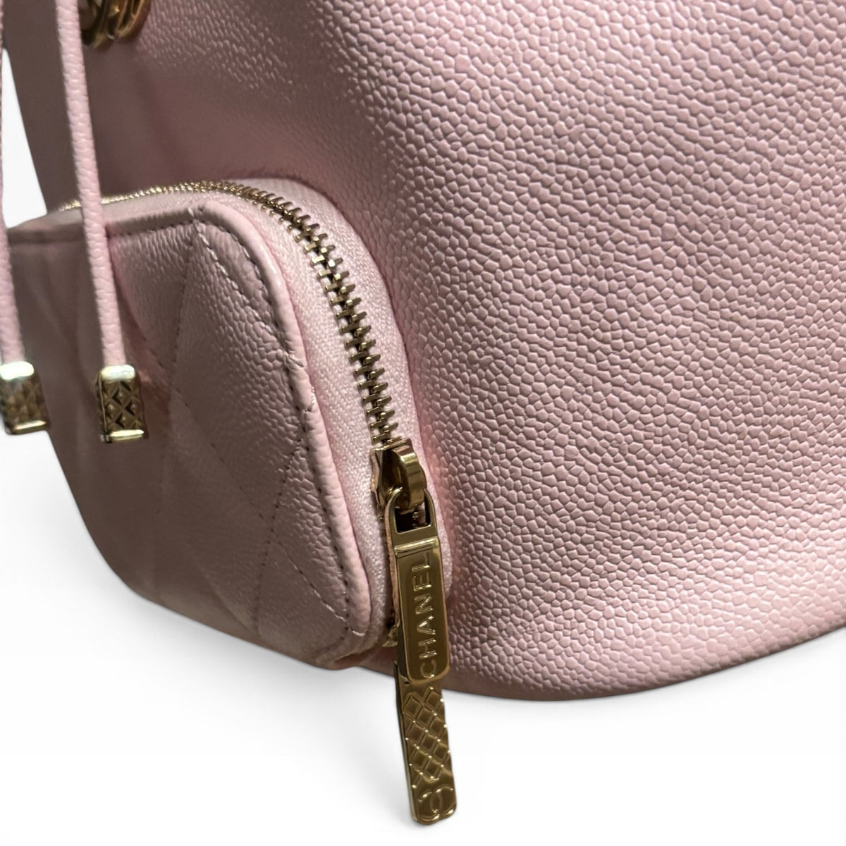 CHANEL Business Affinity Light Pink Bucket Bag product photograph 12 - VaultedVIP