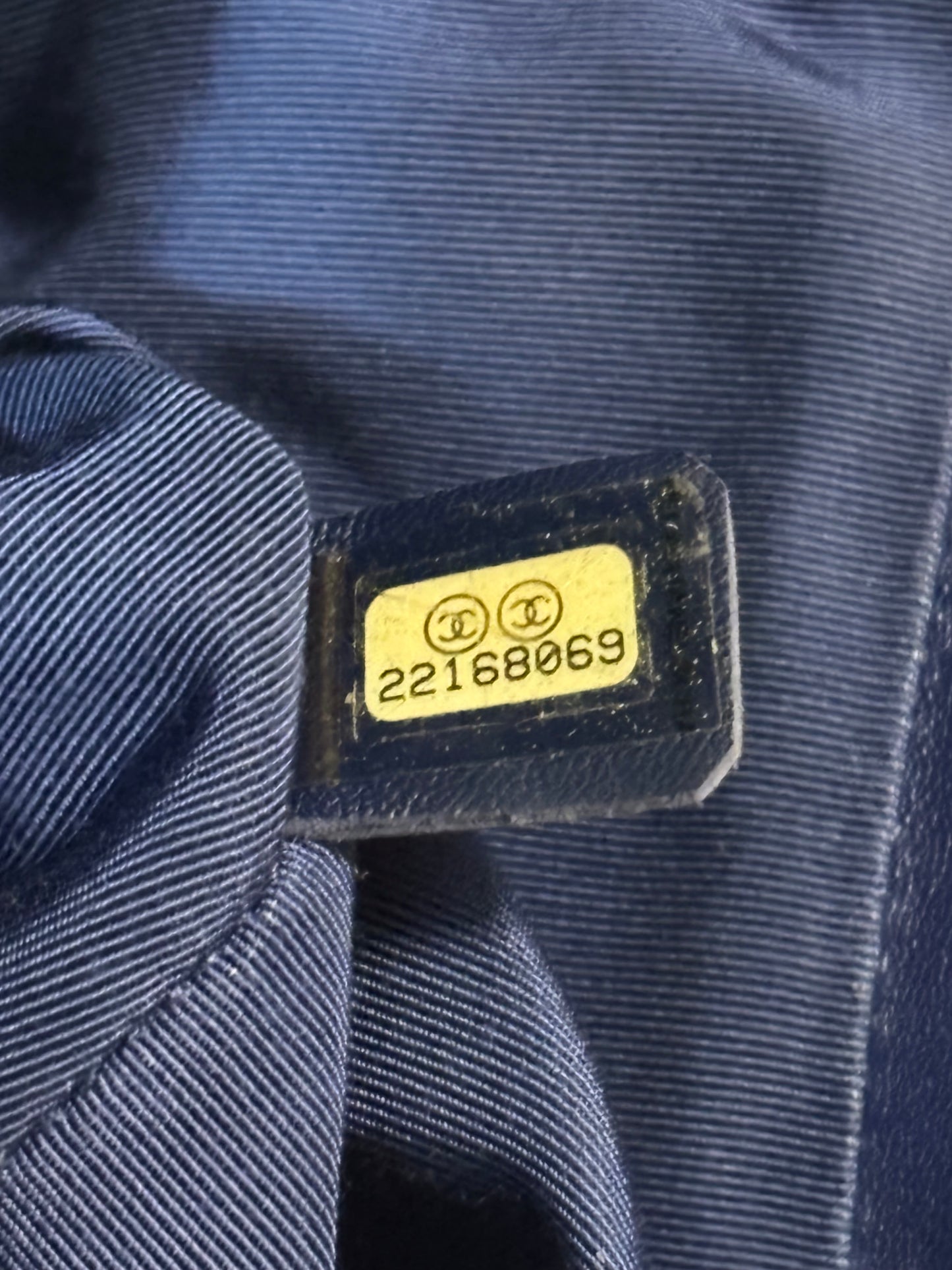 CHANEL Large Urban Spirit Backpack Royal Blue Lambskin