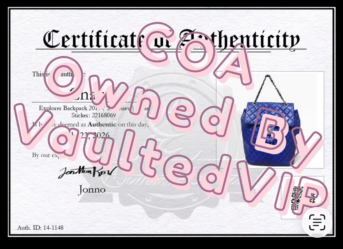 CHANEL Large Urban Spirit Backpack Royal Blue Lambskin