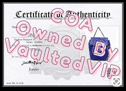 CHANEL Large Urban Spirit Backpack Royal Blue Lambskin