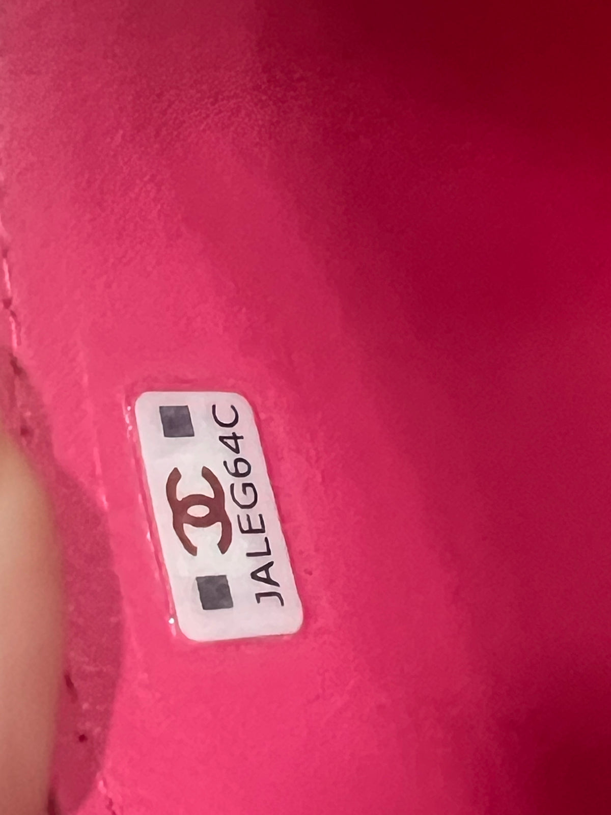 CHANEL Coco Hearts Small Vanity Pink Lambskin product photograph 11 - VaultedVIP