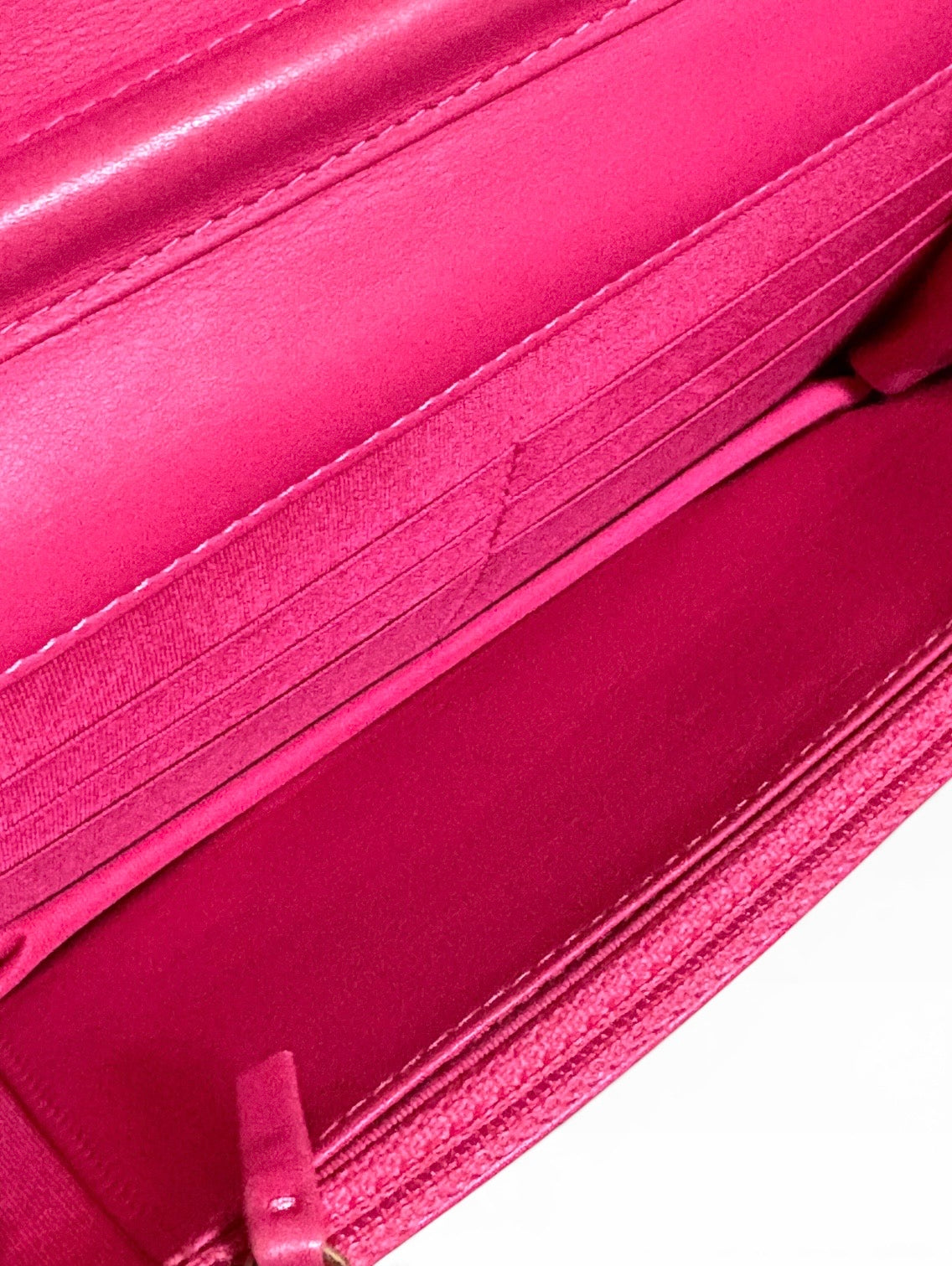 CHANEL Boy WOC Pink Calfskin Gold Hardware product photograph 17 - VaultedVIP