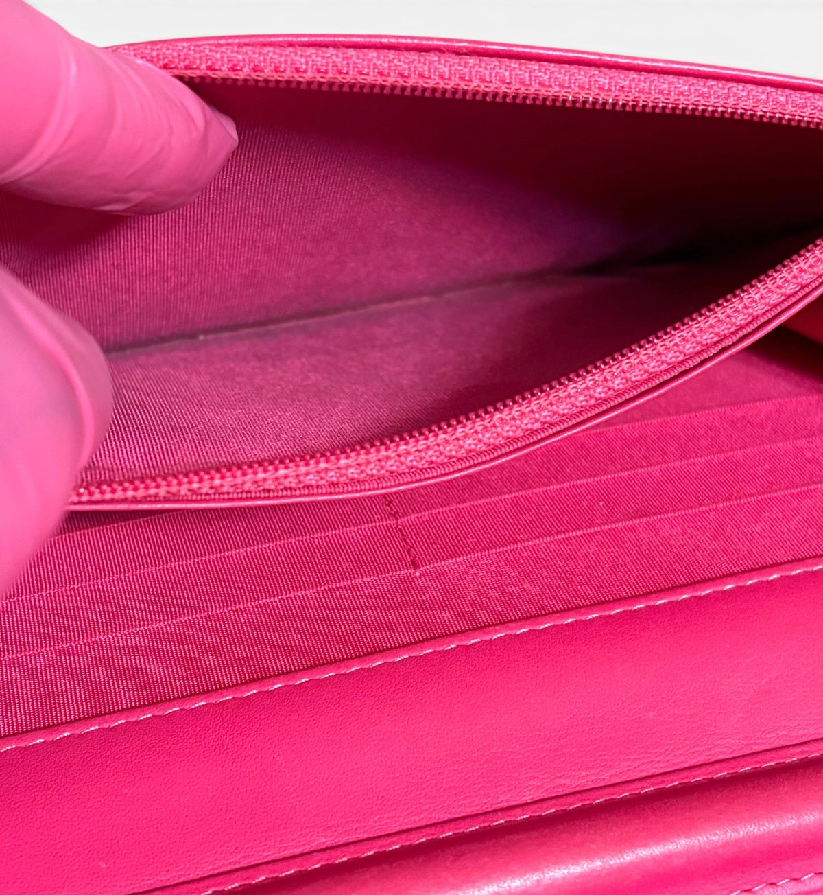CHANEL Boy WOC Pink Calfskin Gold Hardware product photograph 18 - VaultedVIP