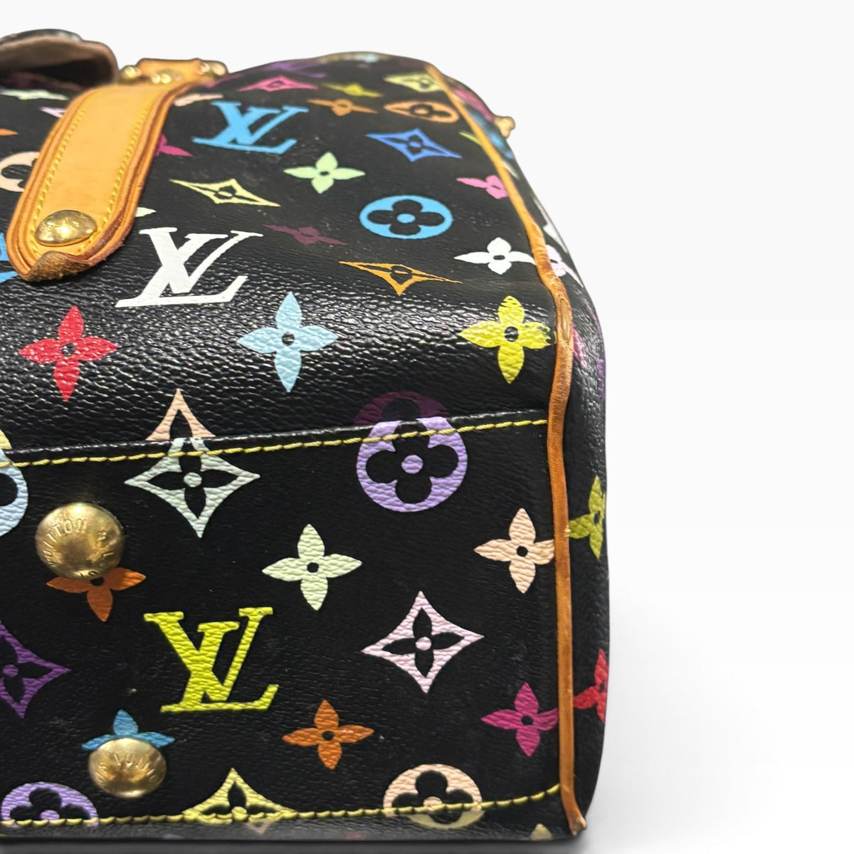 Louis Vuitton Murakami Aurelia MM Black Multicolore product photograph 10 - VaultedVIP