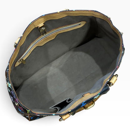 Louis Vuitton Murakami Aurelia MM Black Multicolore product photograph 12 - VaultedVIP