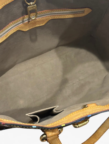 Louis Vuitton Murakami Aurelia MM Black Multicolore product photograph 13 - VaultedVIP