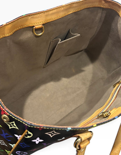 Louis Vuitton Murakami Aurelia MM Black Multicolore product photograph 16 - VaultedVIP