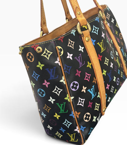 Louis Vuitton Murakami Aurelia MM Black Multicolore product photograph 4 - VaultedVIP