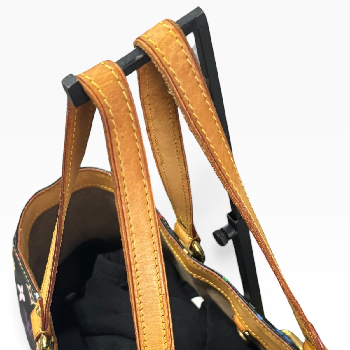 Louis Vuitton Murakami Aurelia MM Black Multicolore product photograph 6 - VaultedVIP