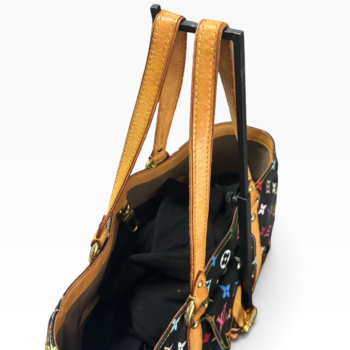 Louis Vuitton Murakami Aurelia MM Black Multicolore product photograph 7 - VaultedVIP