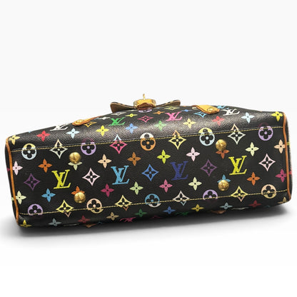 Louis Vuitton Murakami Aurelia MM Black Multicolore product photograph 8 - VaultedVIP