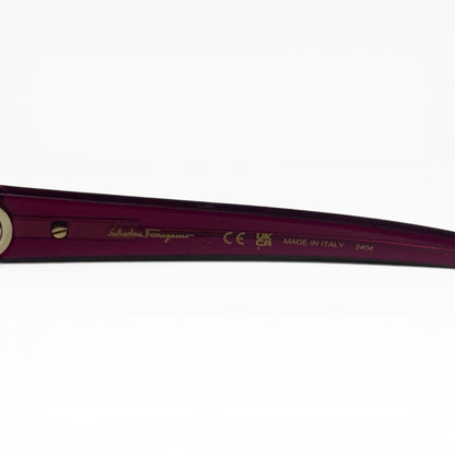 Salvatore Ferragamo Purple Sunglasses