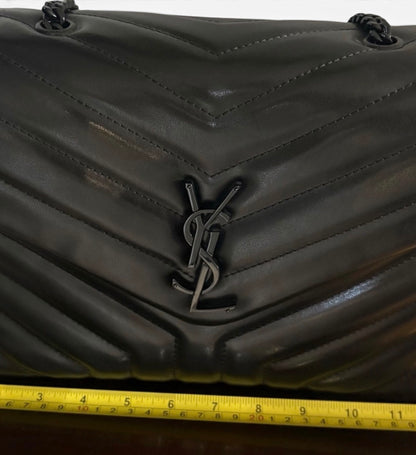 Saint Laurent Black Large Shoulder Bag