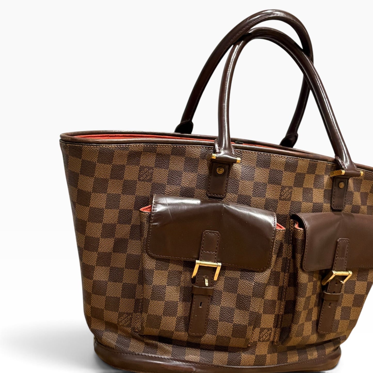 Louis Vuitton Manosque GM Damier Ebene Tote