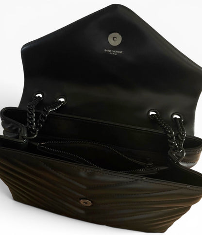 Saint Laurent Black Large Shoulder Bag