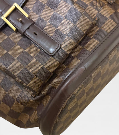 Louis Vuitton Manosque GM Damier Ebene Tote