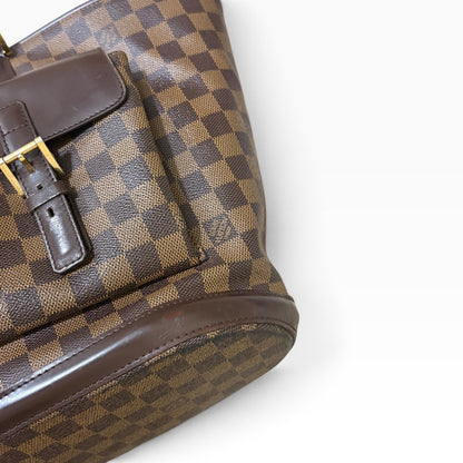 Louis Vuitton Manosque GM Damier Ebene Tote