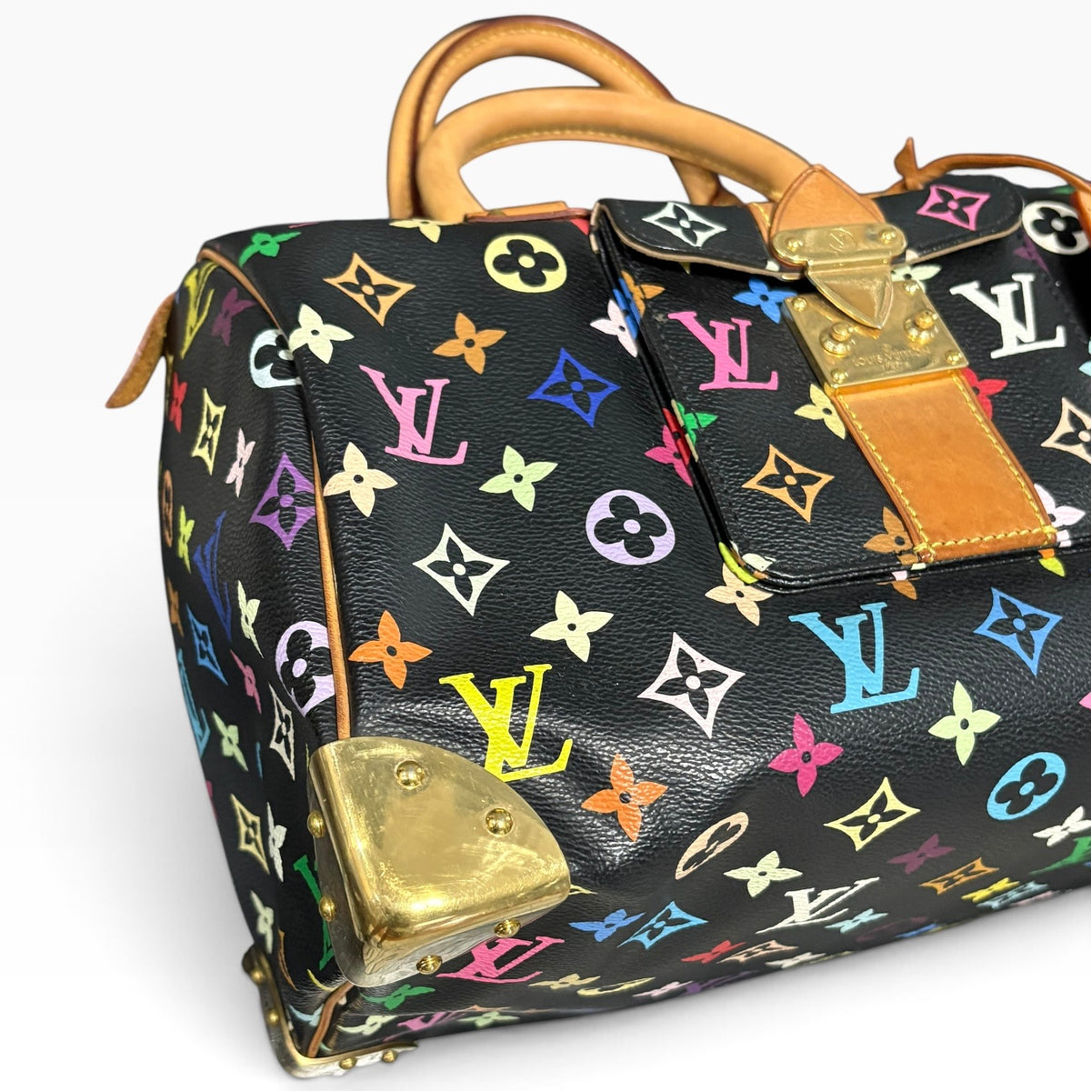 Louis Vuitton Murakami Multicolor Speedy 30 product photograph 13 - VaultedVIP