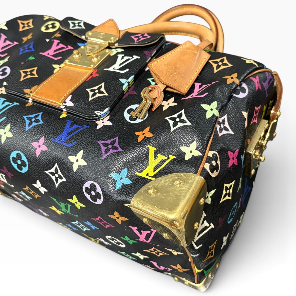 Louis Vuitton Murakami Multicolor Speedy 30 product photograph 14 - VaultedVIP