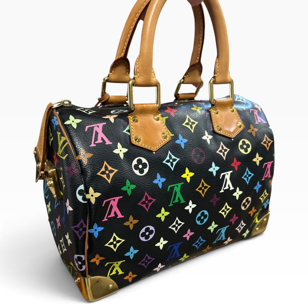 Louis Vuitton Murakami Multicolor Speedy 30 product photograph 3 - VaultedVIP