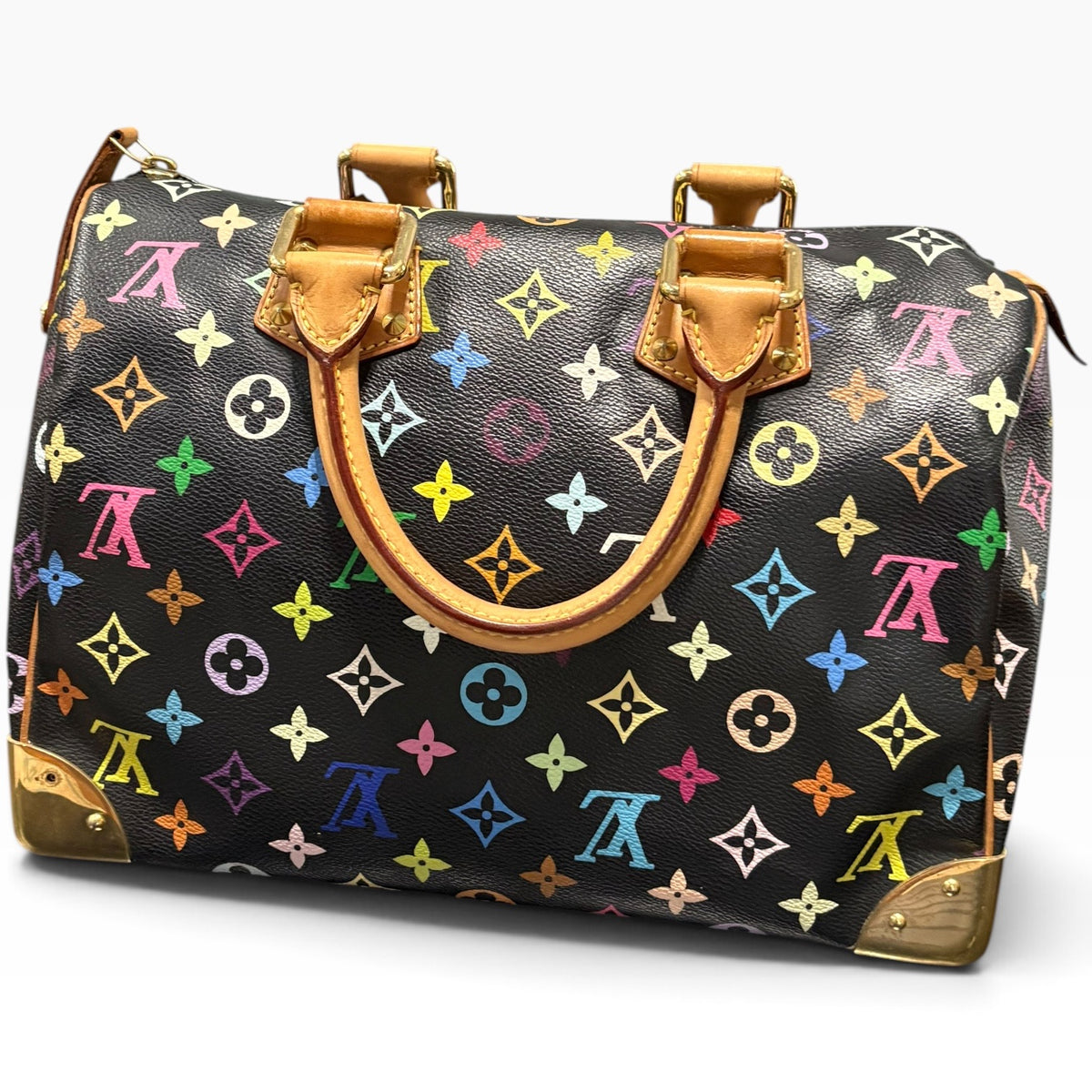 Louis Vuitton Murakami Multicolor Speedy 30 product photograph 7 - VaultedVIP