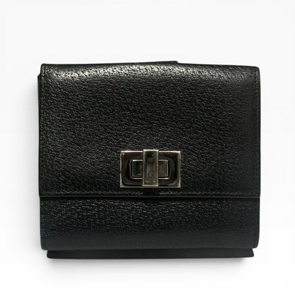 Gucci Black Tri-Fold Wallet