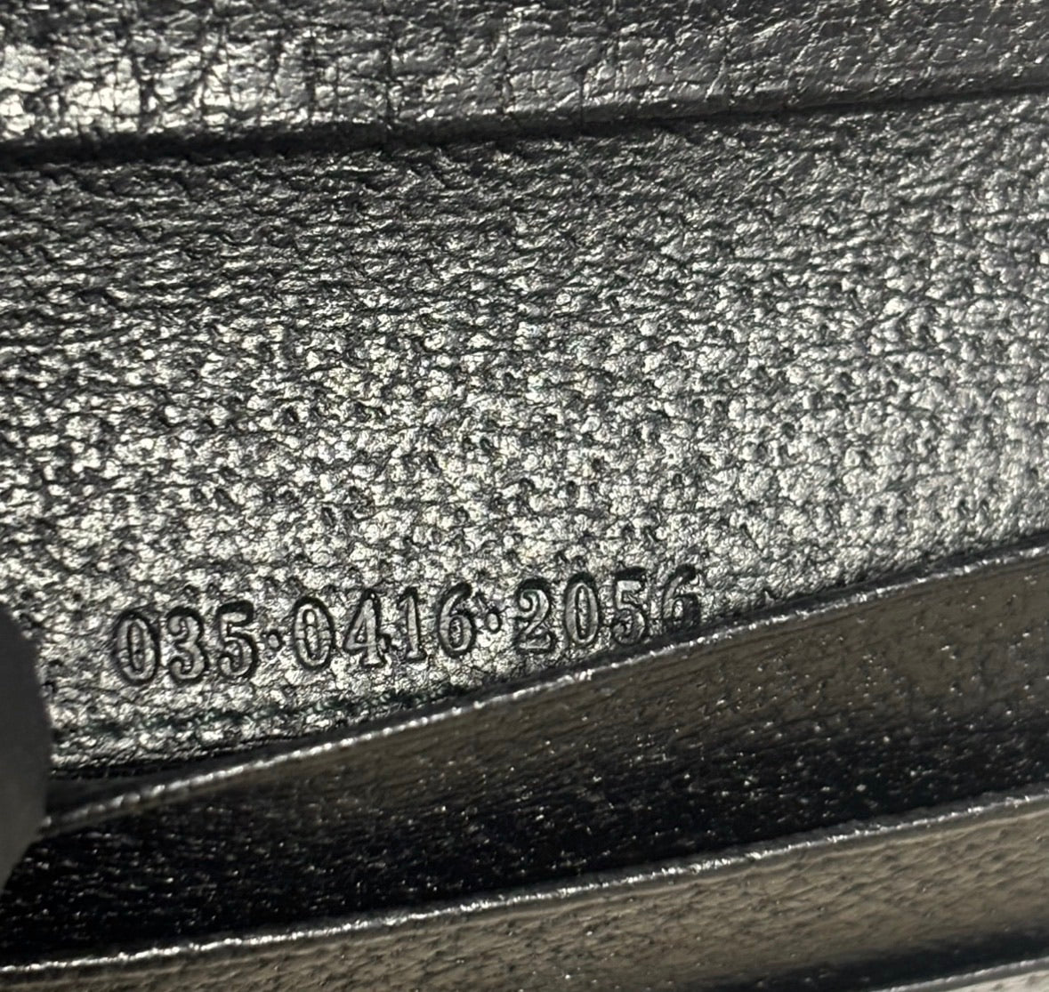 Gucci Black Tri-Fold Wallet