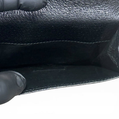 Gucci Black Tri-Fold Wallet