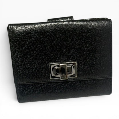 Gucci Black Tri-Fold Wallet