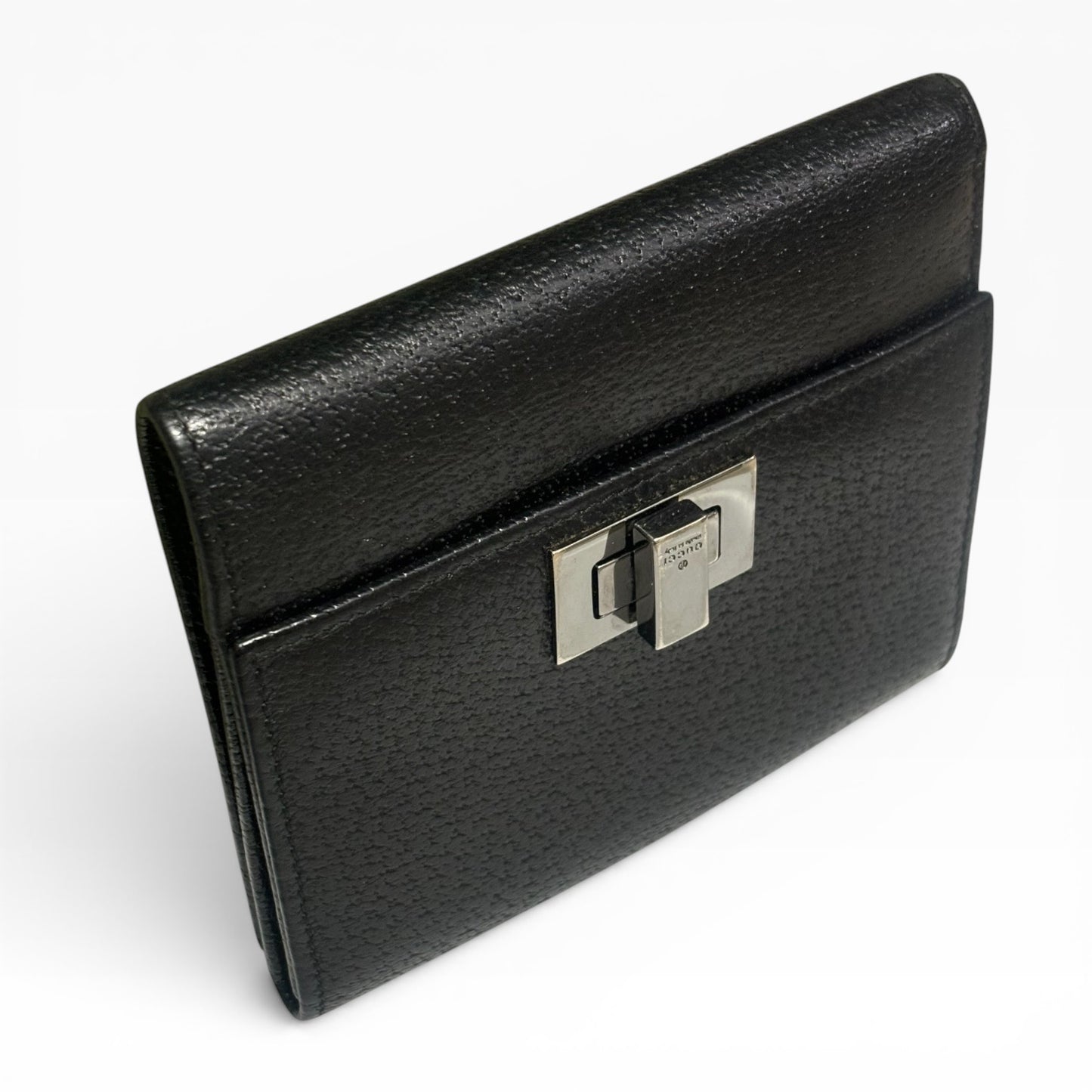 Gucci Black Tri-Fold Wallet