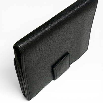 Gucci Black Tri-Fold Wallet