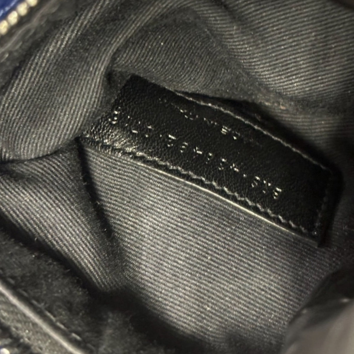 Saint Laurent Mini College Royal Blue Leather Bag product photograph 16 - VaultedVIP