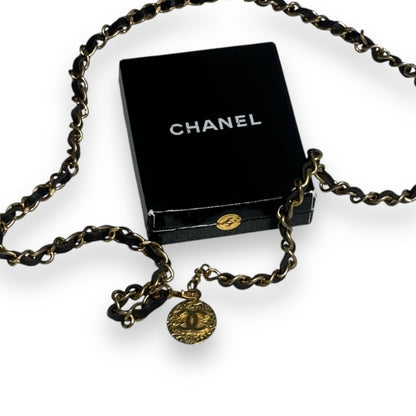 CHANEL Vintage 1982 CC Chain Belt Necklace product photograph 6 - VaultedVIP