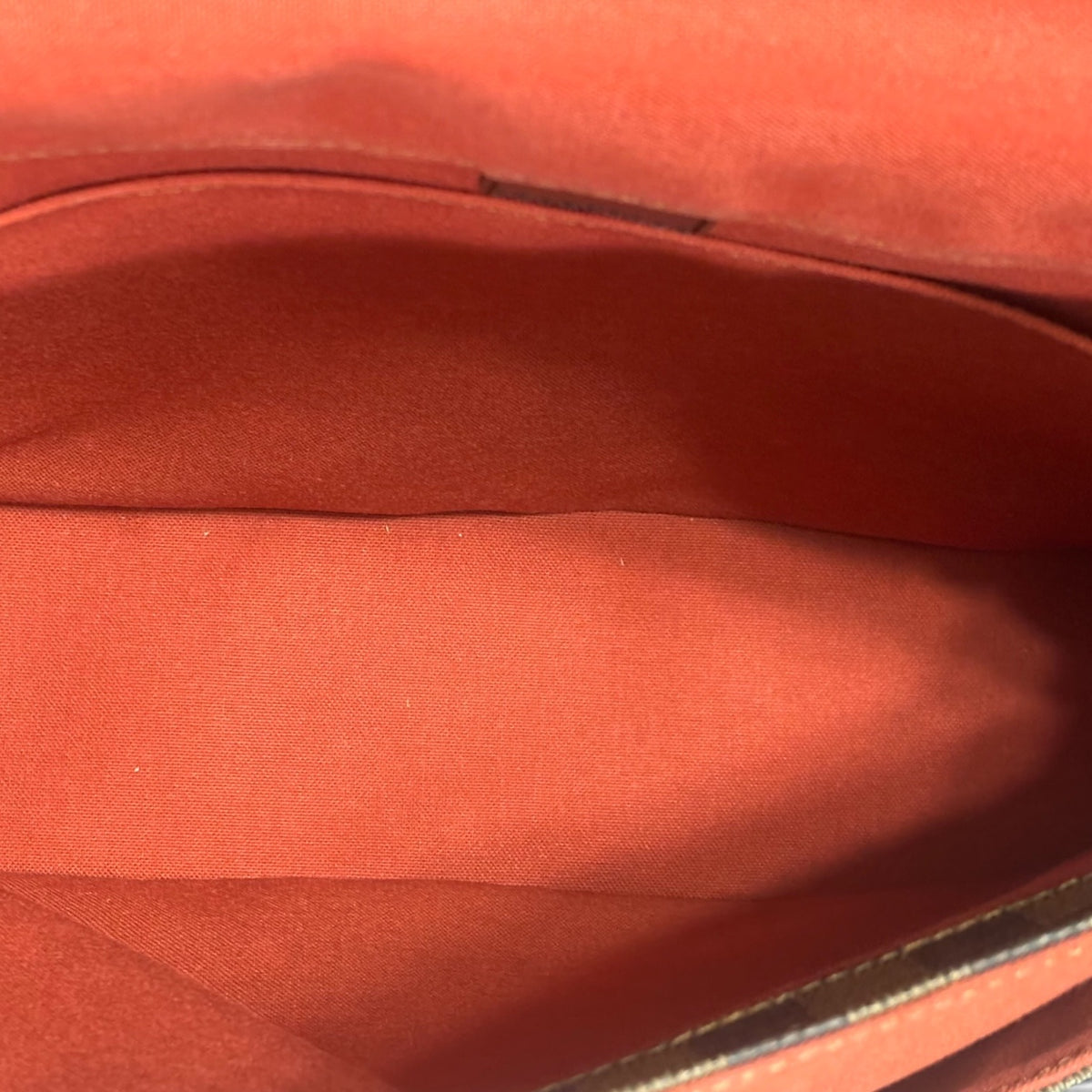 Louis Vuitton Naviglio Damier Ebene Red Messenger Bag product photograph 11 - VaultedVIP