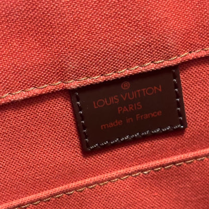 Louis Vuitton Naviglio Damier Ebene Red Messenger Bag product photograph 13 - VaultedVIP