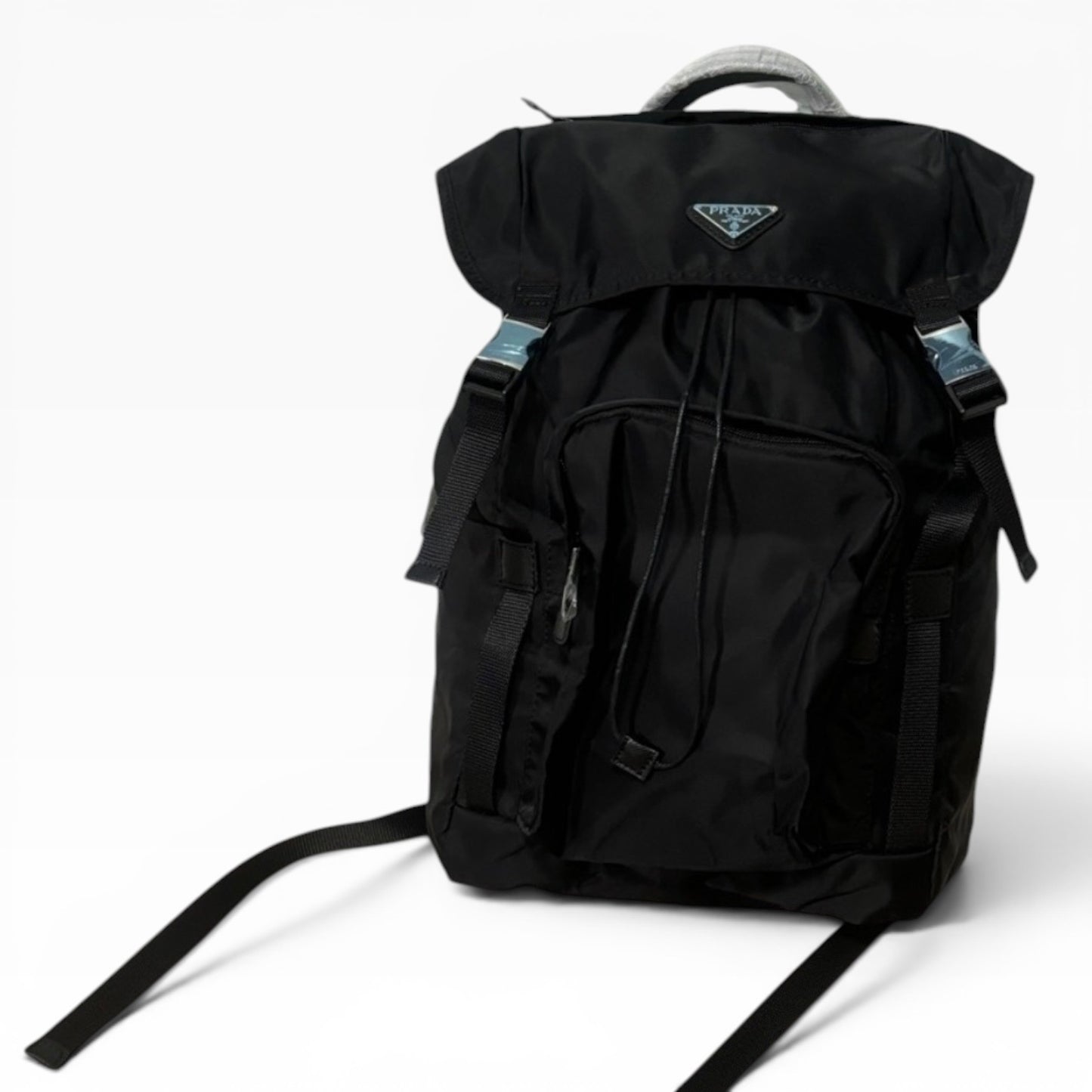 Prada Re-Nylon Flap Backpack