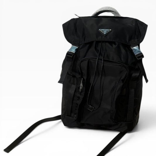 Prada Re-Nylon Flap Backpack