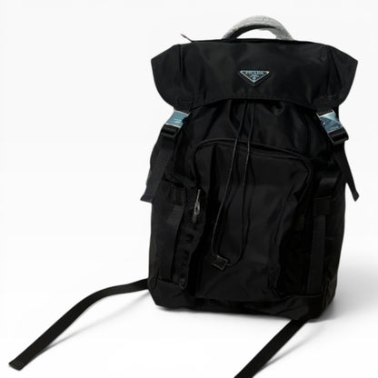 Prada Re-Nylon Flap Backpack