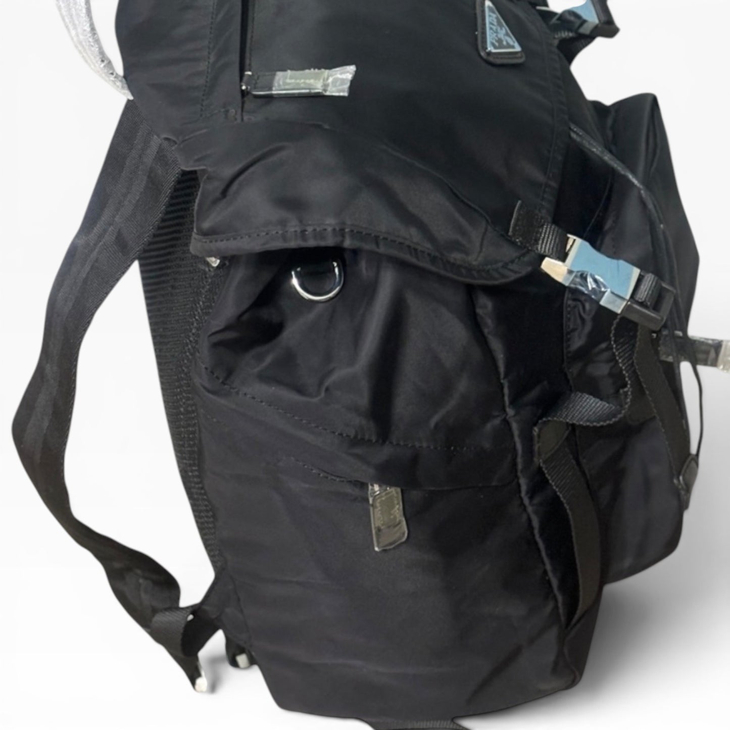 Prada Re-Nylon Flap Backpack