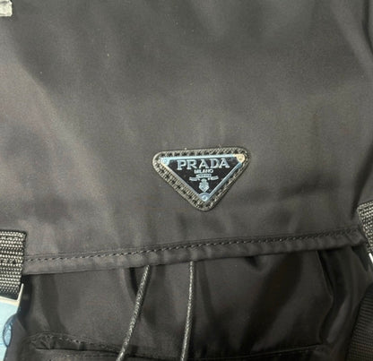 Prada Re-Nylon Flap Backpack