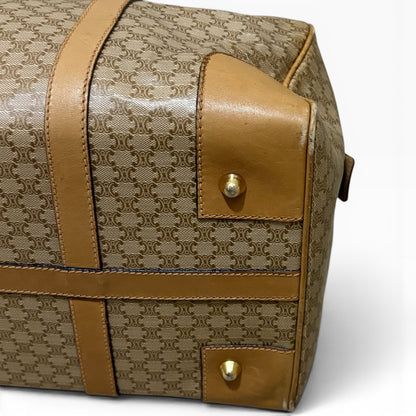 CELINE Vintage Macadam Large Boston Travel Bag product photograph 11 - VaultedVIP