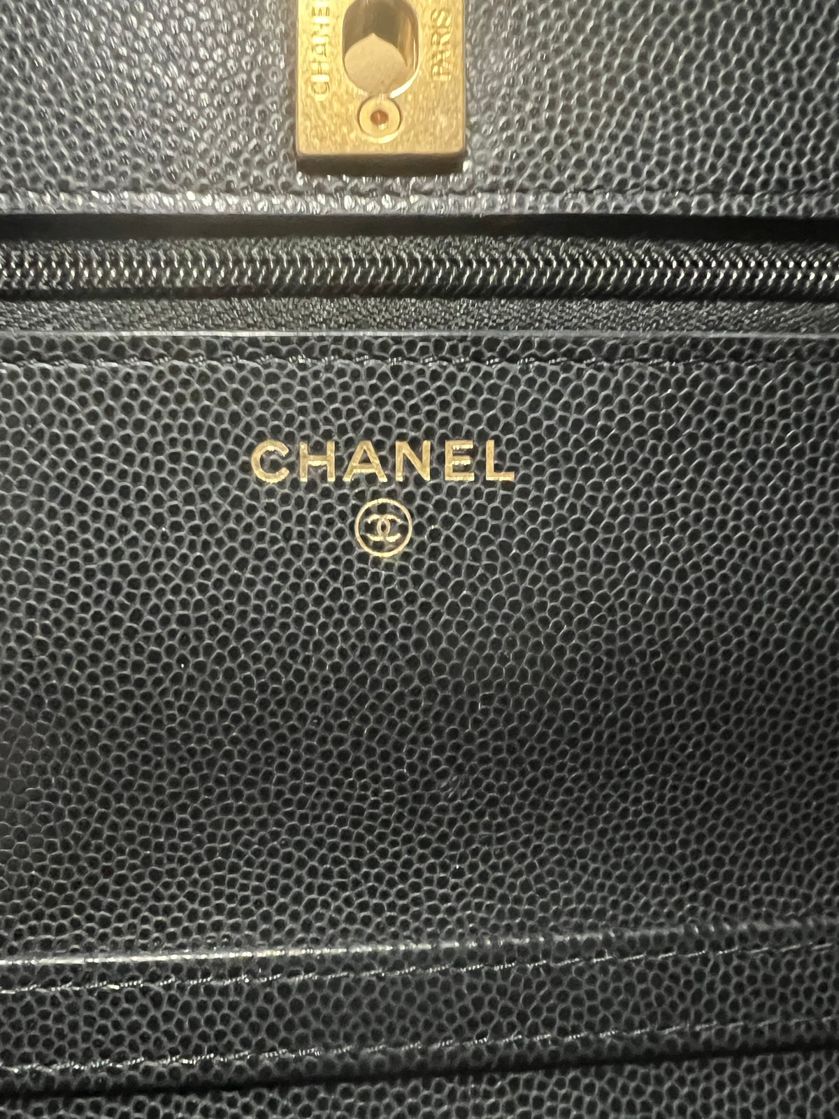 CHANEL Twist Your Buttons Black Caviar Chain Bag product photograph 16 - VaultedVIP