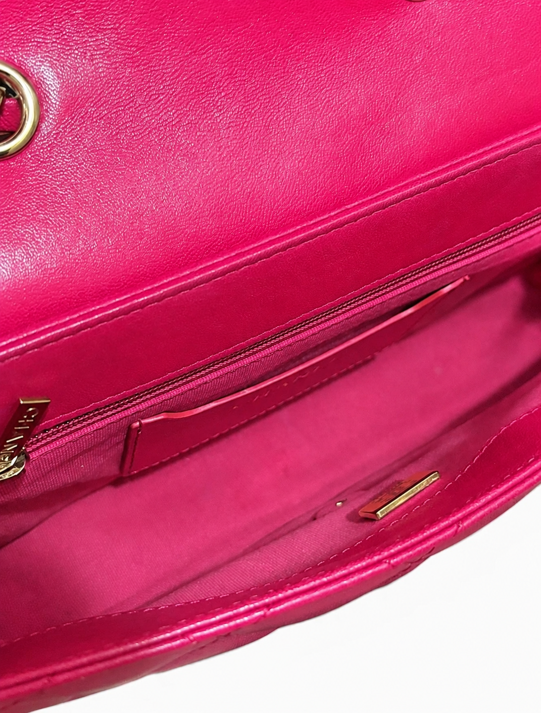 CHANEL Diane Hot Pink Fuchsia Quilted Leather product photograph 15 - VaultedVIP
