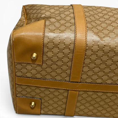 CELINE Vintage Macadam Large Boston Travel Bag product photograph 10 - VaultedVIP