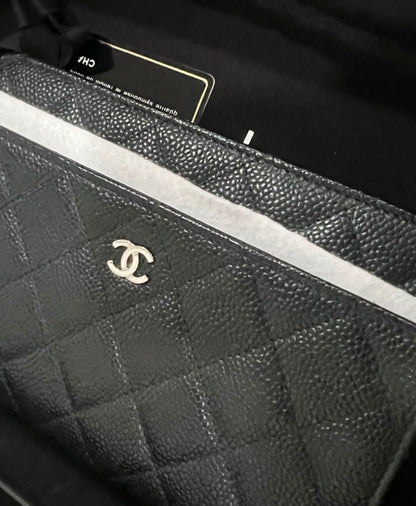 CHANEL Classic WOC Black Caviar Silver Hardware product photograph 9 - VaultedVIP