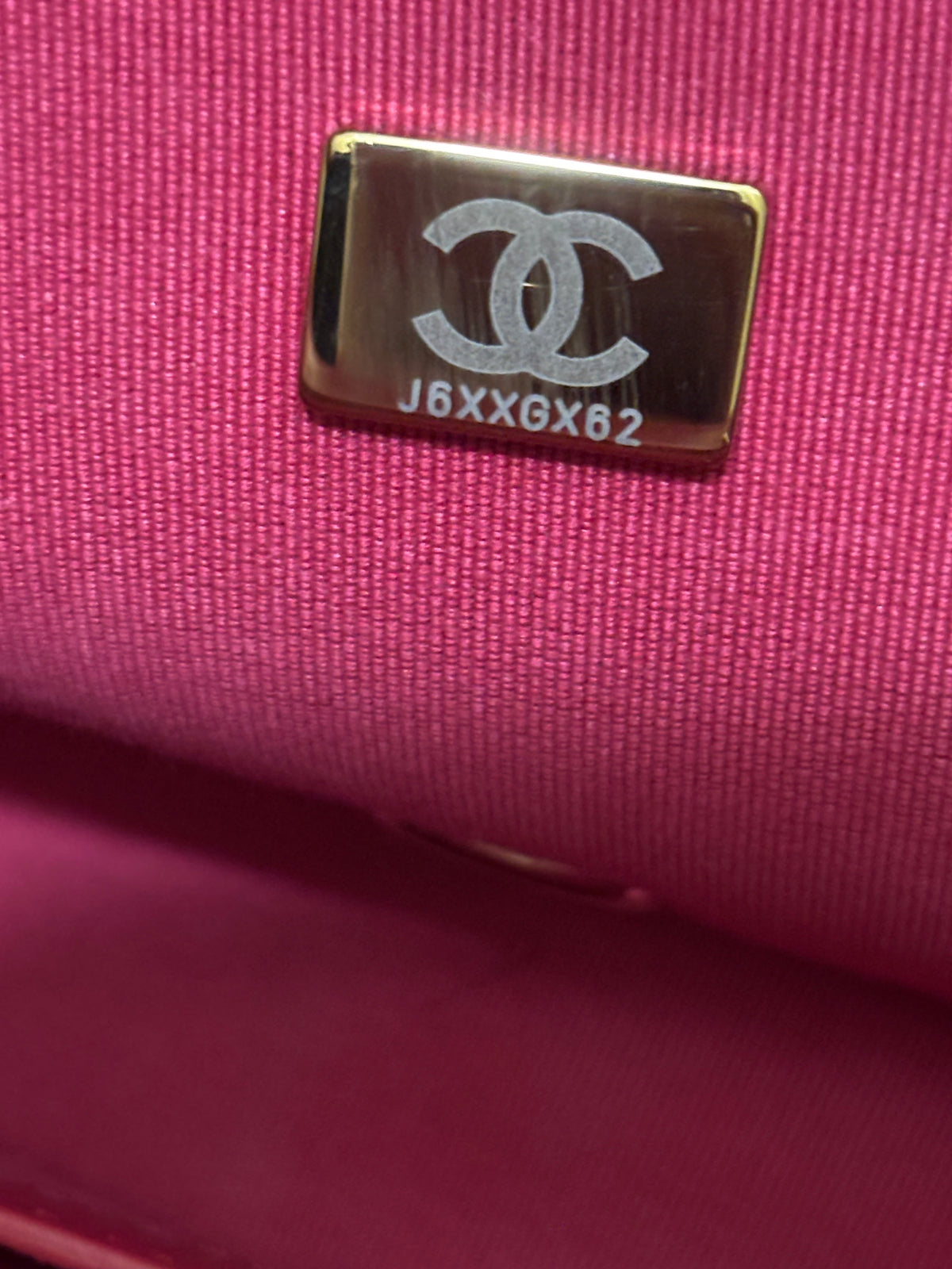 CHANEL Diane Hot Pink Fuchsia Quilted Leather product photograph 18 - VaultedVIP