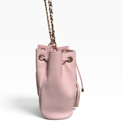 CHANEL Business Affinity Light Pink Bucket Bag product photograph 6 - VaultedVIP